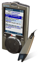 Англо <-> Русский ECTACO iTRAVL NTL-2RX Deluxe говорящий коммуникатор и электронный переводчик (со сканером)