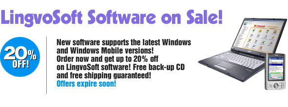 LingvoSoft Software Releases!