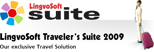  LingvoSoft Traveler's Suite: Our exclusive Travel Solution.
