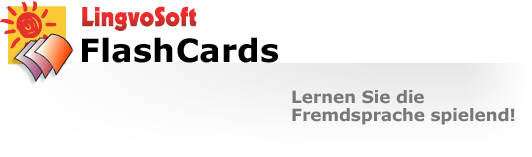 LingvoSoft FlashCards. Lernen Sie die Fremdsprache spielend!
