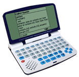 Check out the brand new 126 language XM500 electronic dictionary by ECTACO!