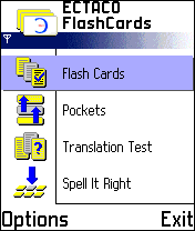 Get updates for the 19 ECTACO FlashCards for Mobiles!