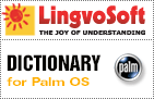 LingvoSoft Dictionary English <-> Japanese (Kana) for Palm OS