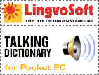 LingvoSoft Talking DictionaryEnglish <-> Albanian for Pocket PC