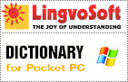 LingvoSoft Dictionary<-> Czech for Pocket PC