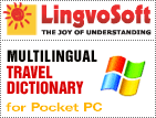 LingvoSoft Talking Travel Dictionary Multilingual (ML-23) for Pocket PC