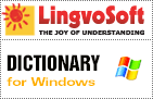 LingvoSoft Dictionary English <-> Greek for Windows
