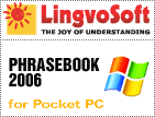 LingvoSoft PhraseBook Chinese Mandarin Traditional <-> Japanese Kana for Pocket PC