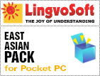 LingvoSoft East Asian Pack for Pocket PC