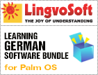 LingvoSoft-Softwarepaket 'Deutsch lernen' für Palm OS