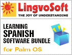 LingvoSoft 'Aprendizaje del Español’ Paquete de Software para Palm OS