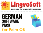 LingvoSoft German Software Pack for Palm OS