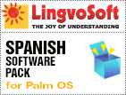 LingvoSoft Spanish Software Pack for Palm OS