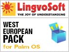 LingvoSoft-Paket Westeuropa für Palm OS