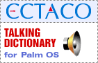 ECTACO English <-> Japanese Talking Partner Dictionary for Palm OS