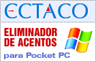 Eliminador de acentos español - inglés y Language Teacher español <-> inglés para Pocket PC de ECTACO