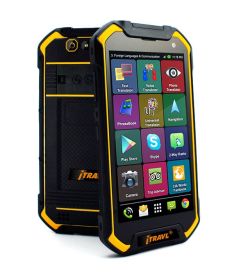 ECTACO iTRAVL 2 English <-> Czech 2-way Voice Translator and Rugged World Travel Smartphone