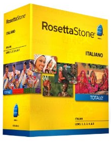 Rosetta Stone Italian Level 1-5 Set