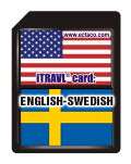 2GB SD Card English-Swedish iTRAVL NTL-2Sw