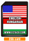 2GB SD Card English-Hungarian iTRAVL NTL-2Hu