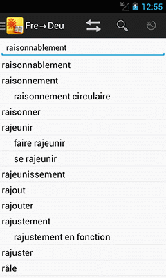Ectaco Talking Dictionary German <-> French for Android