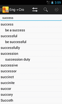 Ectaco Talking Dictionary English <-> Croatian for Android
