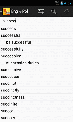 Ectaco Talking Dictionary English <-> Polish for Android
