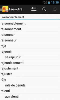Ectaco Talking Dictionary French <-> Arabic for Android