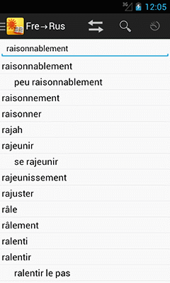 Ectaco Talking Dictionary Russian <-> French for Android