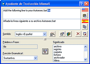 IdiomaX Translation Assistant (English/Spanish/Italian/French/German) 