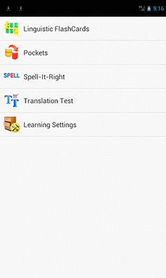 Ectaco English <-> German FlashCards for Android