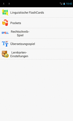 Ectaco German <-> Hungarian FlashCards for Android