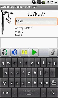Ectaco German <-> Czech Vocabulary Builder for Android