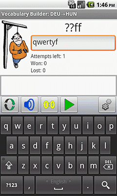 Ectaco German <-> Hungarian Vocabulary Builder for Android