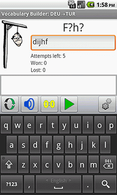 Ectaco German <-> Turkish Vocabulary Builder for Android