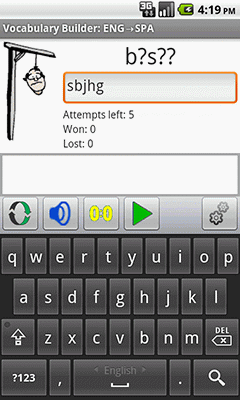 Ectaco English <-> Spanish Vocabulary Builder for Android