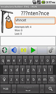 Ectaco English <-> Hungarian Vocabulary Builder for Android