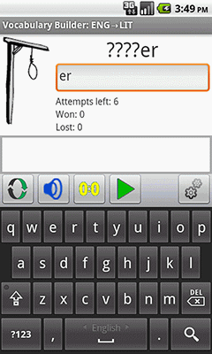 Ectaco English <-> Lithuanian Vocabulary Builder for Android
