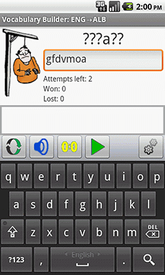 Ectaco English <-> Albanian Vocabulary Builder for Android
