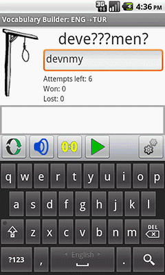 Ectaco English <-> Turkish Vocabulary Builder for Android