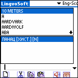 LingvoSoft Talking Dictionary English <-> Serbian for Palm OS