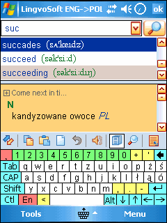 LingvoSoft Dictionary English <-> Polish for Pocket PC