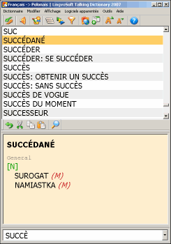 LingvoSoft Dictionary French <-> Polish for Windows 