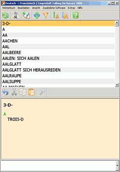 LingvoSoft Talking Dictionary German <-> French for Windows 