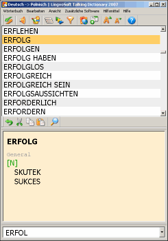 LingvoSoft Dictionary German <-> Polish for Windows