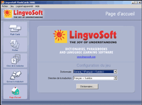 LingvoSoft FlashCards French <-> Swedish for Windows