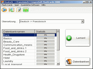 LingvoSoft FlashCards German <-> French for Windows