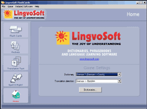 LingvoSoft FlashCards German <-> Russian for Windows