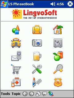 LingvoSoft Talking PhraseBook French <-> Romanian for Pocket PC