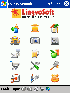 LingvoSoft PhraseBook Spanish <-> Japanese Romaji for Pocket PC